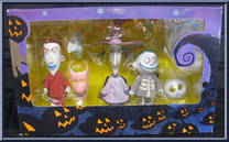 Lock, Shock, & Barrel from Nightmare Before Christmas - PVC - Boxed manufactured by Jun Planning [Front]
