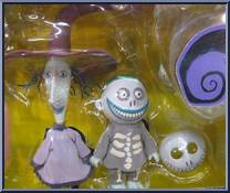 Lock, Shock, & Barrel from Nightmare Before Christmas - PVC - Boxed manufactured by Jun Planning [Front]