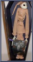 Pajama Jack (Blue Dark Coffin) (Frowning) from Nightmare Before Christmas - 16" Coffins manufactured by Jun Planning [Front]