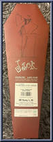 Pajama Jack (Brown Skull Coffin) from Nightmare Before Christmas - 12" Coffins manufactured by Jun Planning [Back]