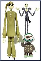 Pajama Jack, Jack, Barrel from Nightmare Before Christmas - 12" Action Figure - Boxed manufactured by Jun Planning [Loose]