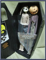 Pajama Jack & Pumpkin King from Nightmare Before Christmas - 16" Coffins manufactured by Jun Planning [Front]