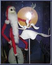 Santa Jack & Zero from Nightmare Before Christmas - 16" Scale Figures manufactured by Jun Planning [Front]