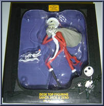 Santa Jack & Zero (Reissue) from Nightmare Before Christmas - PVC - Boxed manufactured by Jun Planning [Front]