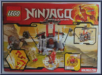 Mountain Shrine from Ninjago - Masters of Spinjitzu manufactured by Lego [Back]