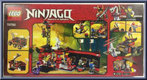 Ninja DB X from Ninjago - Tournament of Elements manufactured by Lego [Back]