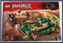 Ninja Nightcrawler from Ninjago - Sons of Garmadon manufactured by Lego [Front]