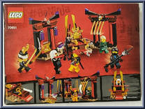 Throne Room Showdown from Ninjago - Hunted manufactured by Lego [Back]
