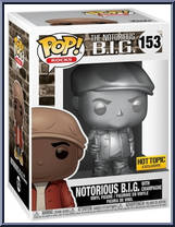 Notorious B.I.G. (with Champagne) (Metallic) from Notorious B.I.G. - Pop! Vinyl Figures manufactured by Funko [Front]