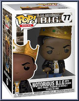 Notorious B.I.G. (with Crown) from Notorious B.I.G. - Pop! Vinyl Figures manufactured by Funko [Front]