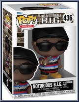 Notorious B.I.G. (Summer '95) from Notorious B.I.G. - Pop! Vinyl Figures manufactured by Funko [Front]