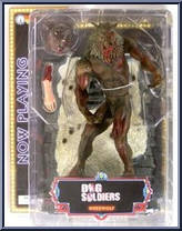 Werewolf (Brown) (Bloody) (Dog Soldiers) from Now Playing - Series 3 manufactured by SOTA [Front]
