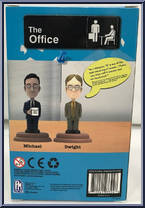 Dwight K. Schrute from Office - Bobbleheads manufactured by PhatMojo [Back]