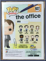 Dwight Schrute (CPR Mask) from Office - Pop! Vinyl Figures manufactured by Funko [Back]