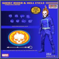Ghost Rider & Hell Cycle (Vengeance Edition) from One:12 Collective - Marvel manufactured by Mezco [Loose]