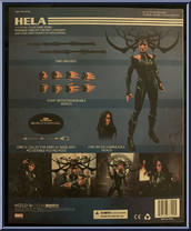 Hela (MCU) from One:12 Collective - Marvel manufactured by Mezco [Back]