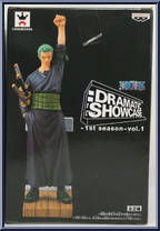 Volume 1:  Zoro from One Piece Dramatic Showcase - Season 1 manufactured by Banpresto [Front]