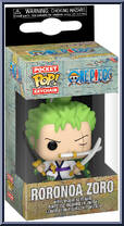 Roronoa Zoro from One Piece - Pop! Keychains manufactured by Funko [Front]