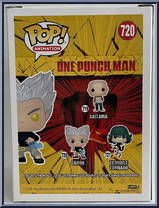 Garou (Yellow Eyes) (Glows in the Dark) (Specialty Series) from One Punch Man - Pop! Vinyl Figures manufactured by Funko [Back]
