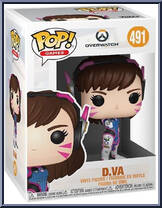 D. VA from Overwatch - Pop! Vinyl Figures manufactured by Funko [Front]