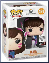 D. VA (Diamond Collection) from Overwatch - Pop! Vinyl Figures manufactured by Funko [Front]