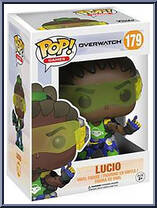Lucio (Blue / Green) from Overwatch - Pop! Vinyl Figures manufactured by Funko [Front]