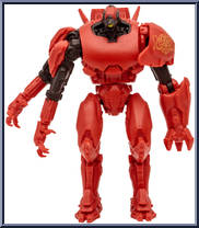 Crimson Typhoon from Pacific Rim - Basic Series manufactured by McFarlane [Loose]