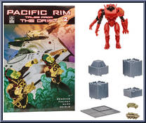 Crimson Typhoon from Pacific Rim - Basic Series manufactured by McFarlane [Loose]
