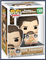 Ron Swanson (Pyramid of Greatness) from Parks and Recreation - Pop! Vinyl Figures manufactured by Funko [Front]
