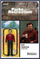 Ron Swanson from Parks and Recreation - ReAction Figures manufactured by Super7 [Front]