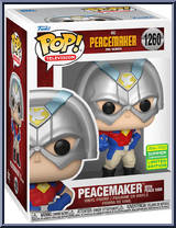 Peacemaker (with Peace Sign) from Peacemaker - Pop! Vinyl Figures manufactured by Funko [Front]