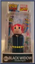 Black Widow from Pin Mates - Basic Series manufactured by Bif Bang Pow! [Front]