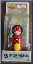 Spider-Woman from Pin Mates - Basic Series manufactured by Bif Bang Pow! [Front]