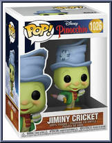 Jiminy Cricket (Green Jacket) from Pinocchio - Pop! Vinyl Figures manufactured by Funko [Front]
