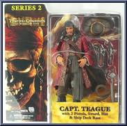 Capt. Teague from Pirates of the Caribbean - At World's End - Series 2 manufactured by Neca [Front]