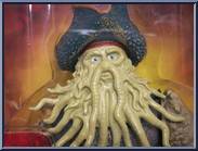 Pirate Clash: Captain Davy Jones from Pirates of the Caribbean - At World's End - 7" Figures manufactured by Zizzle [Front]