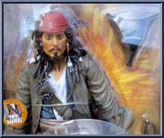 Jack Sparrow (Talking) from Pirates of the Caribbean - Dead Man's Chest - Large Scale Figures manufactured by Disney [Front]