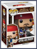 Captain Jack Sparrow from Pirates of the Caribbean - Pop! Vinyl Figures manufactured by Funko [Front]