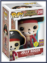 Jolly Roger (Glow in the Dark) from Pirates of the Caribbean - Pop! Vinyl Figures manufactured by Funko [Front]