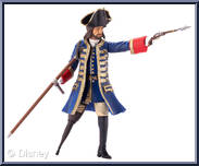 Captain Barbossa from Pirates of the Caribbean - On Stranger Tides - [6" Scale] - Series 1 manufactured by Jakks Pacific [Loose]
