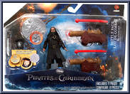 Blackbeard (Dual Blasting Cannons) from Pirates of the Caribbean - On Stranger Tides - [4" Scale] - Battle Packs manufactured by Jakks Pacific [Front]
