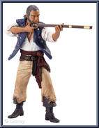Gibbs from Pirates of the Caribbean - On Stranger Tides - [6" Scale] - Series 1 manufactured by Jakks Pacific [Loose]