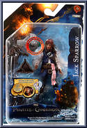 Jack Sparrow from Pirates of the Caribbean - On Stranger Tides - [4" Scale] - Series 1 manufactured by Jakks Pacific [Front]