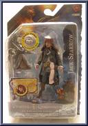 Jack Sparrow from Pirates of the Caribbean - On Stranger Tides - [4" Scale] - Series 2 manufactured by Jakks Pacific [Front]
