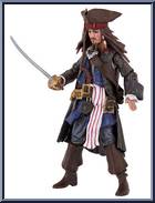 Jack Sparrow from Pirates of the Caribbean - On Stranger Tides - [4" Scale] - Series 2 manufactured by Jakks Pacific [Loose]