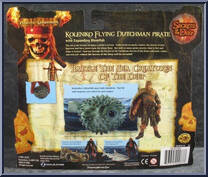 Koleniko Flying Dutchman Pirate with Expanding Blowfish from Pirates of the Caribbean - Secrets of the Deep - Deluxe Figures manufactured by Zizzle [Back]