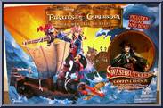 Jack Sparrow & Coffin Cruiser from Pirates of the Caribbean - Swashbucklers - Playsets manufactured by Zizzle [Front]