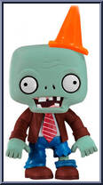 Conehead Zombie Action Figure