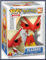 Blaziken from Pokemon - Pop! Vinyl Figures manufactured by Funko [Front]