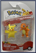 Pikachu / Charmander Action Figure